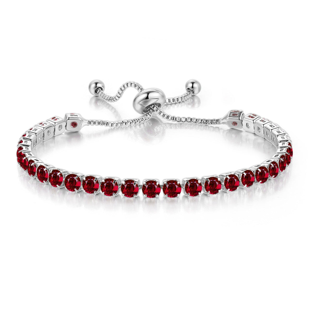 Full Diamond Adjustable Popular Round Zircon Bracelets