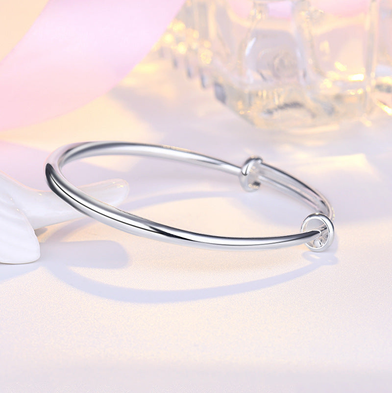 Style Artistic Light Imperial Concubine Simple Push-pull Glossy Female Round Bracelets