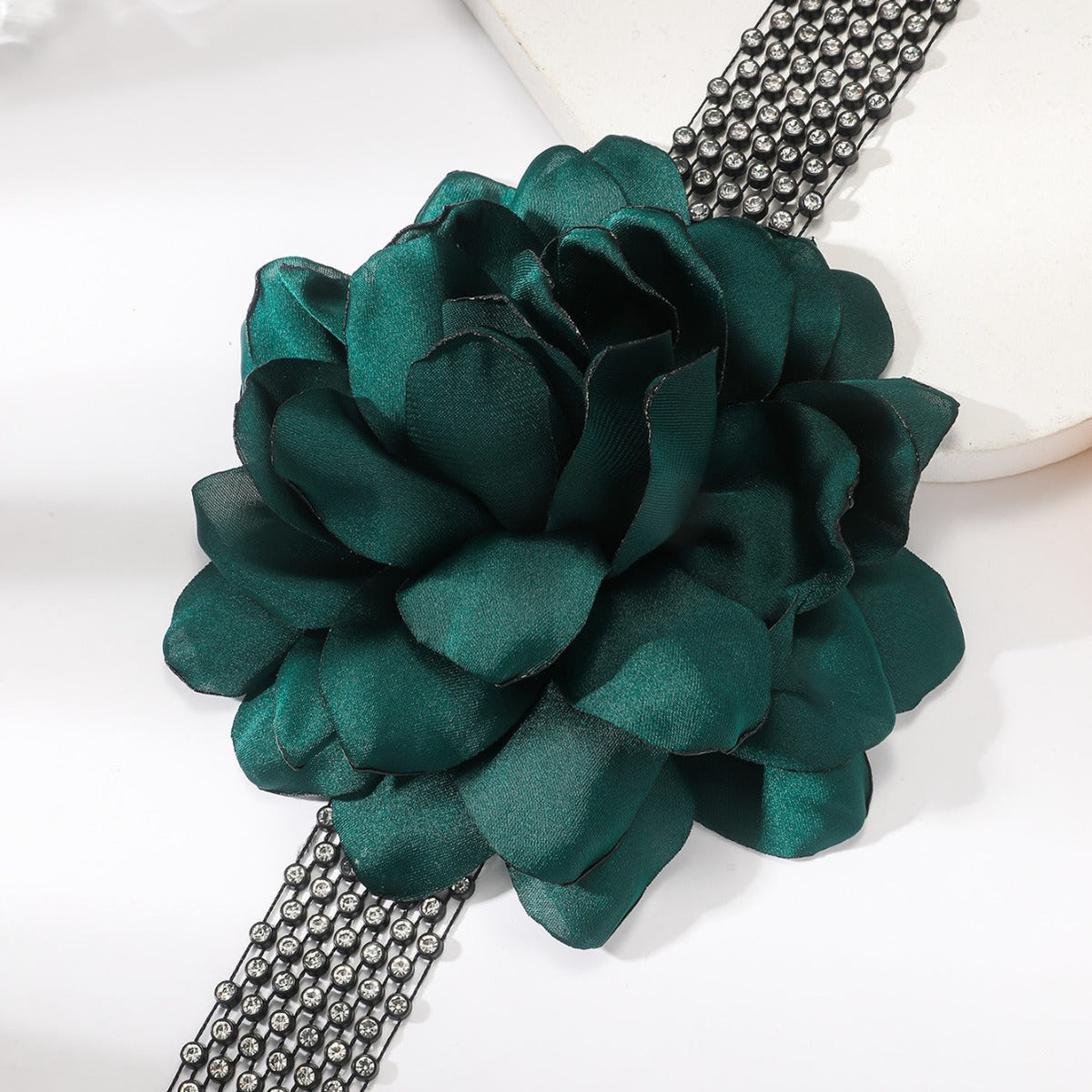 Exaggerated Diamond Mesh Width Dinner Accessories Necklaces