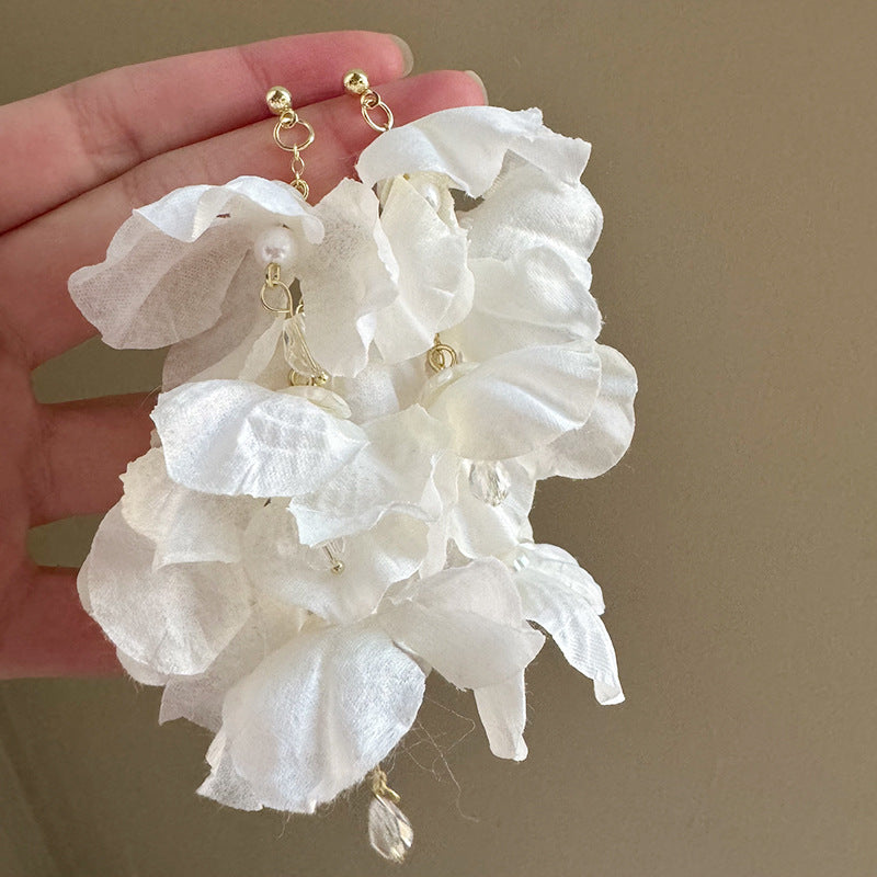 Super Fairy Winter Exquisite Beautiful Style Sweet Flexible Simple Temperamental Earrings