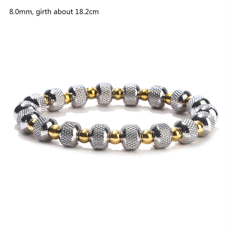 Metal Stainless Steel High-quality Gold Two-tone Bracelets