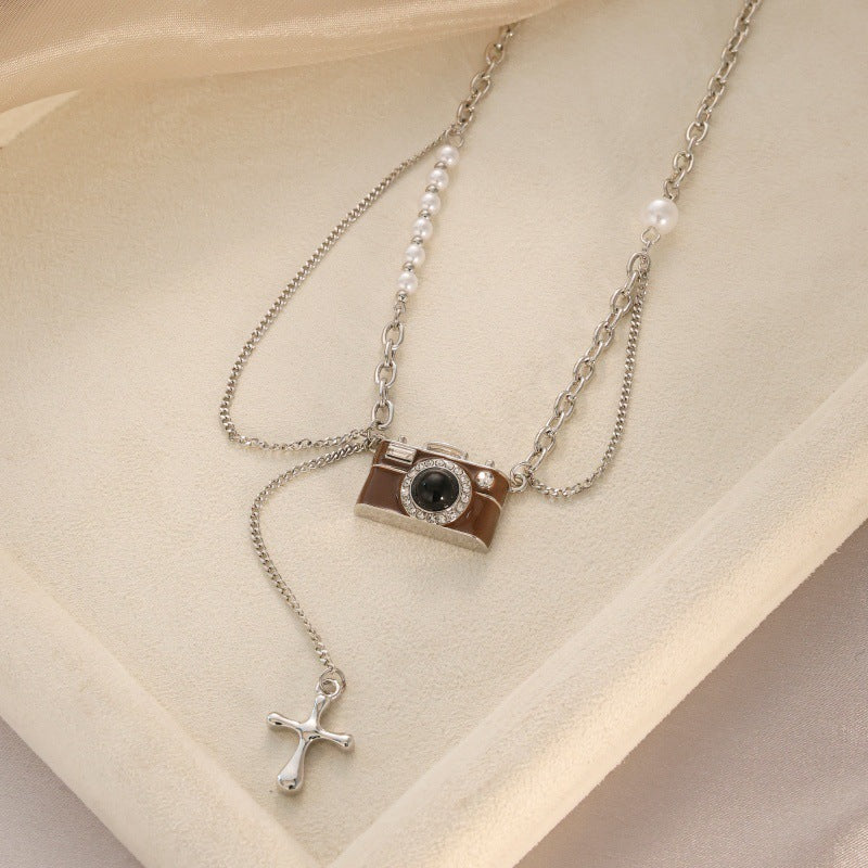 Sweater Chain Light Luxury High Sense Of Design Elegant Female Necklaces