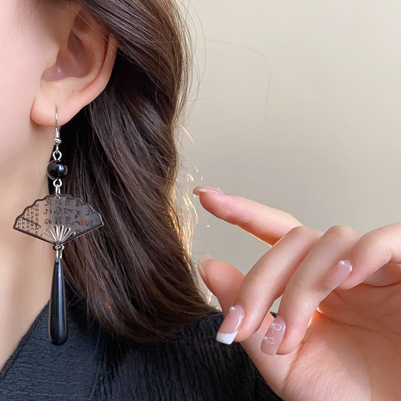 French Romantic Light Luxury Simplicity Petal Earrings