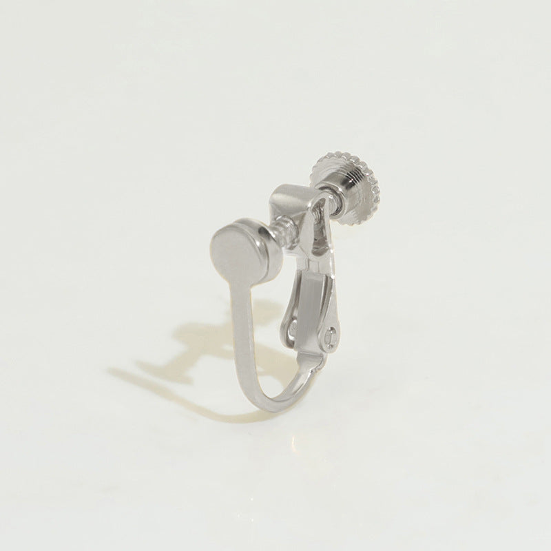 Screw Without Piercing Adjustable Spiral Hair Pin Ear Clip