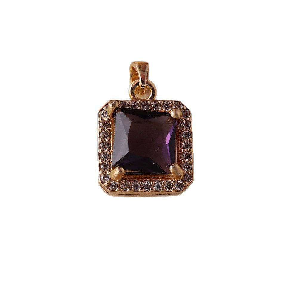Women's & Men's Diamond Sugar Cross Fashion Trend Single Pendant