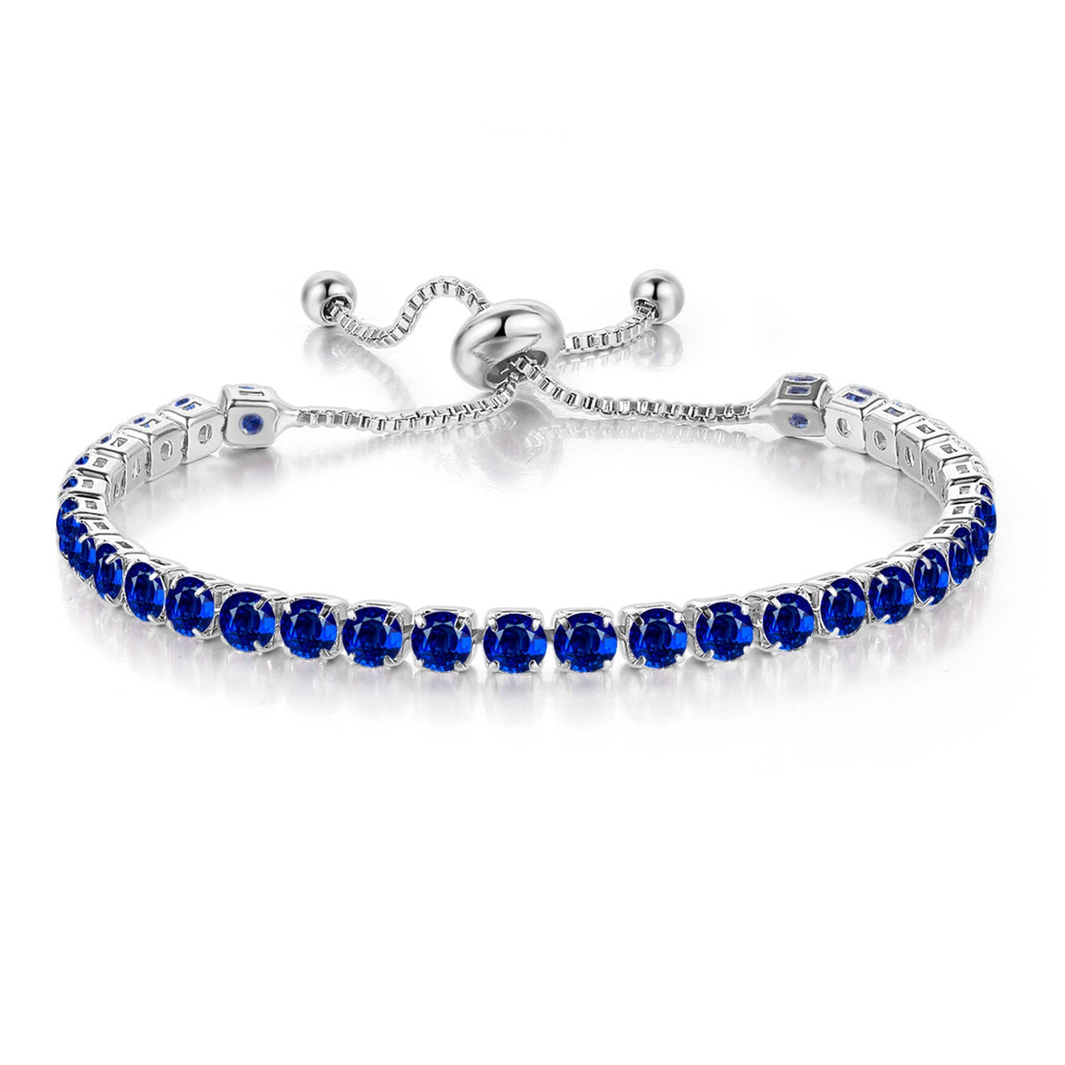 Full Diamond Adjustable Popular Round Zircon Bracelets