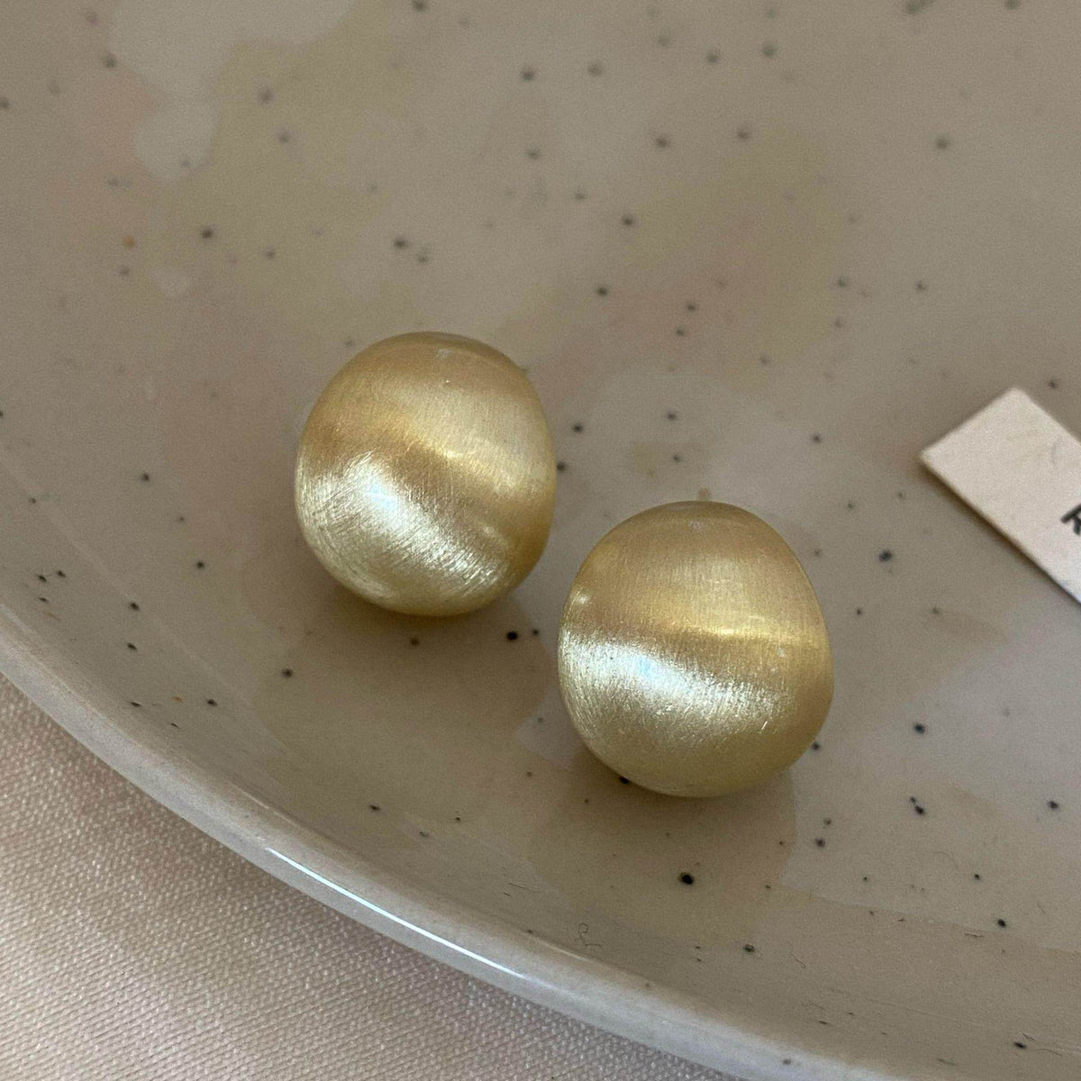 Sier Needle Niche Delicate Pearl Graceful Bow Light Luxury Elegant Earrings