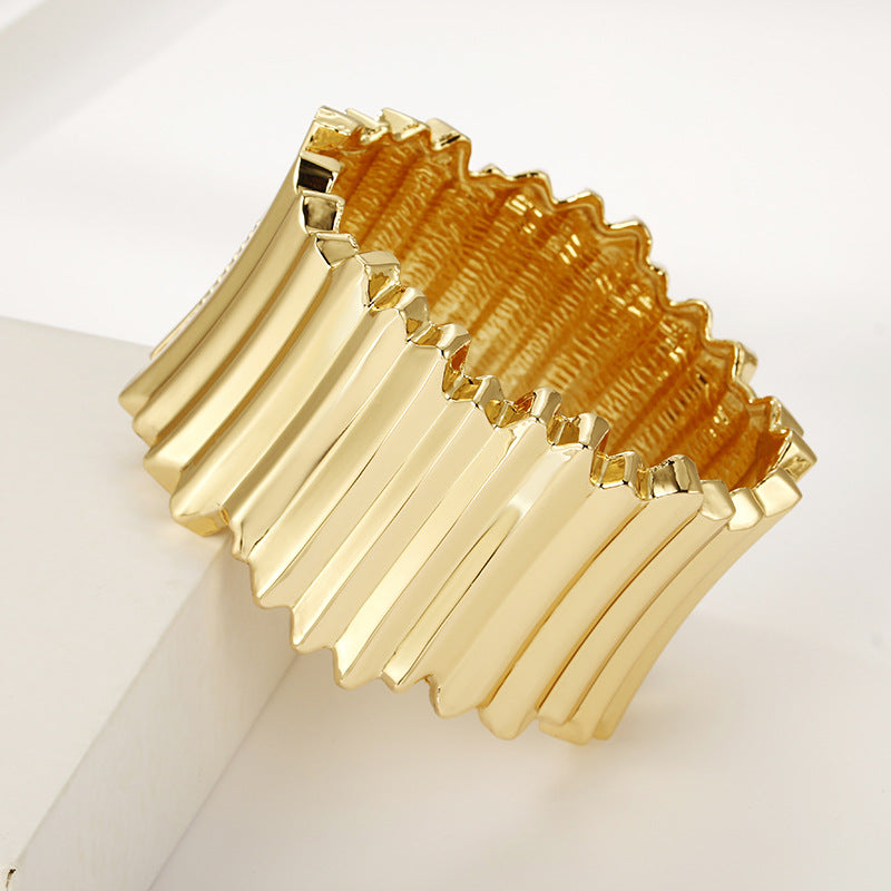 Classic Alloy Plating High-grade Creative Opening Bracelet