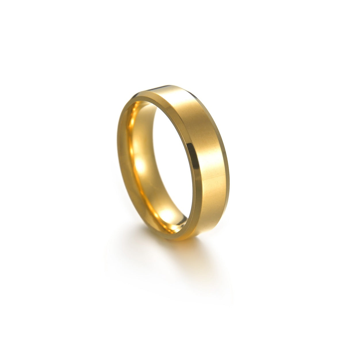 Men's Simple Fashion Stainless Steel Popular Ornament Rings