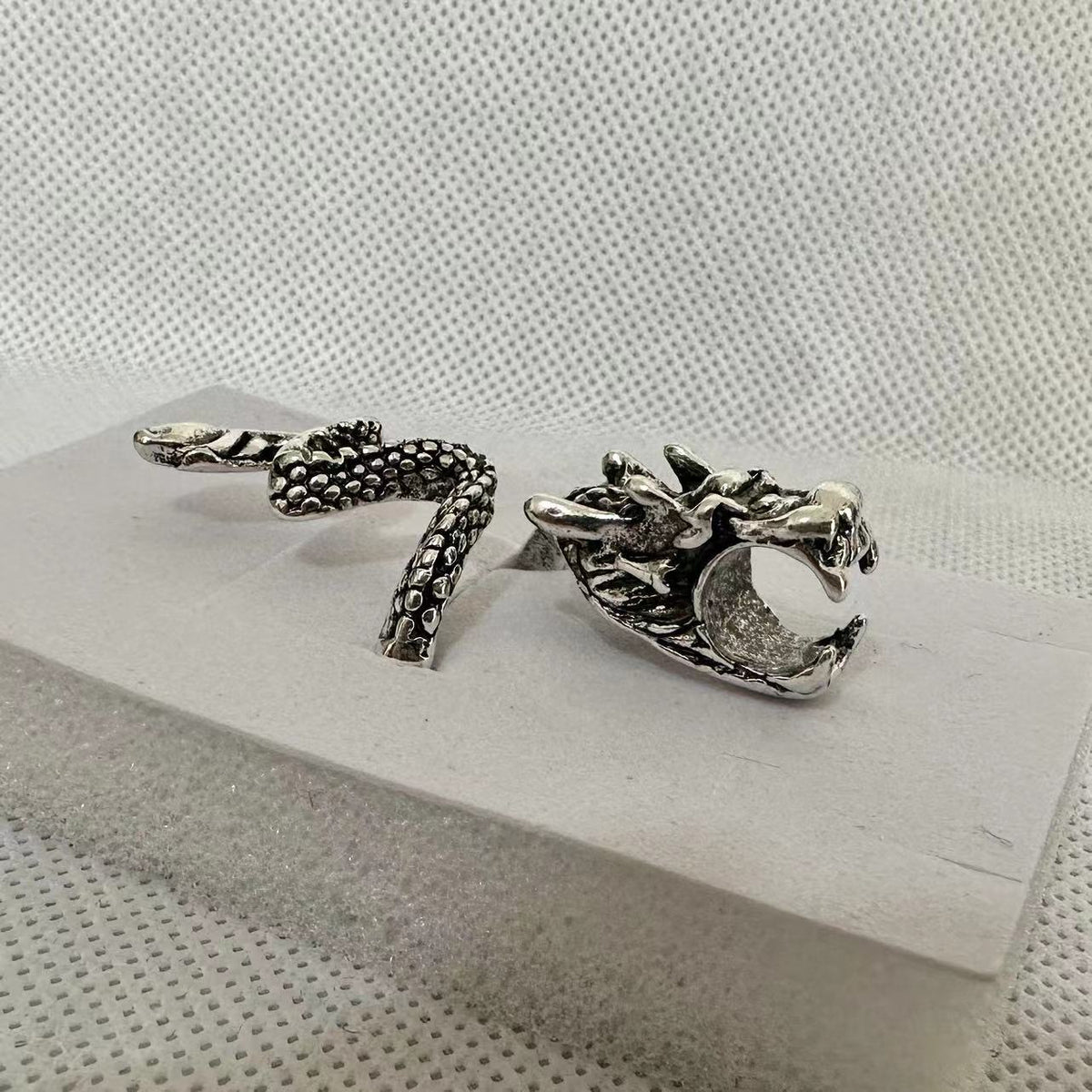 Creative Cigarette Holder Metal Smoking Clip Rings