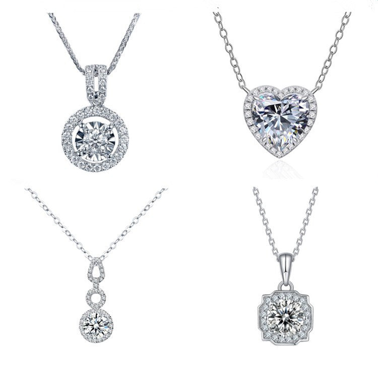 Live Streaming Imitation Imported Diamond Plated Pendants