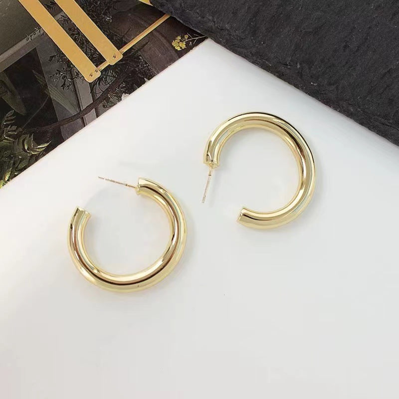 Invisible One-piece Silicone No Pierced Commuter Female Small Earrings