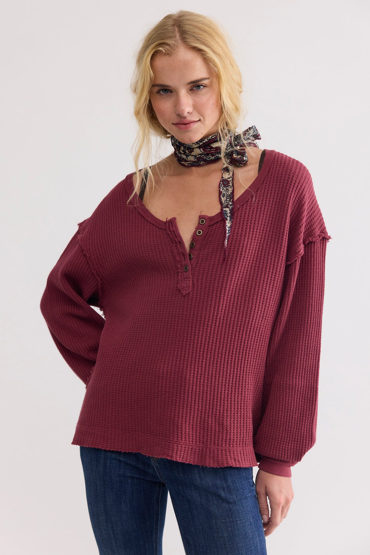Free People Montreal Thermal in Dionysus