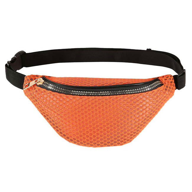 Solid Mesh Fanny Pack