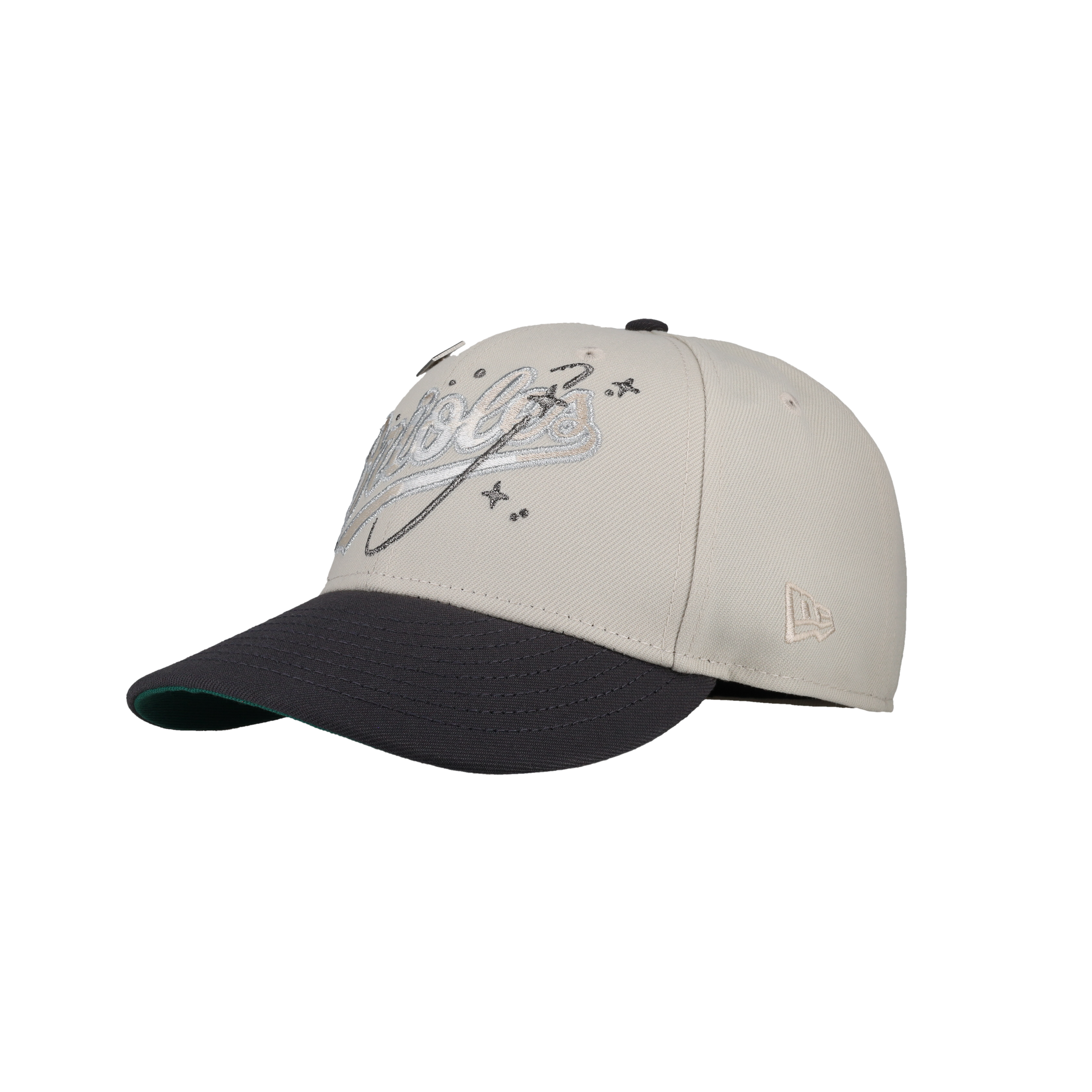 Baltimore Orioles 30th Anniversary Stone Metallic 59Fifty Fitted Hat