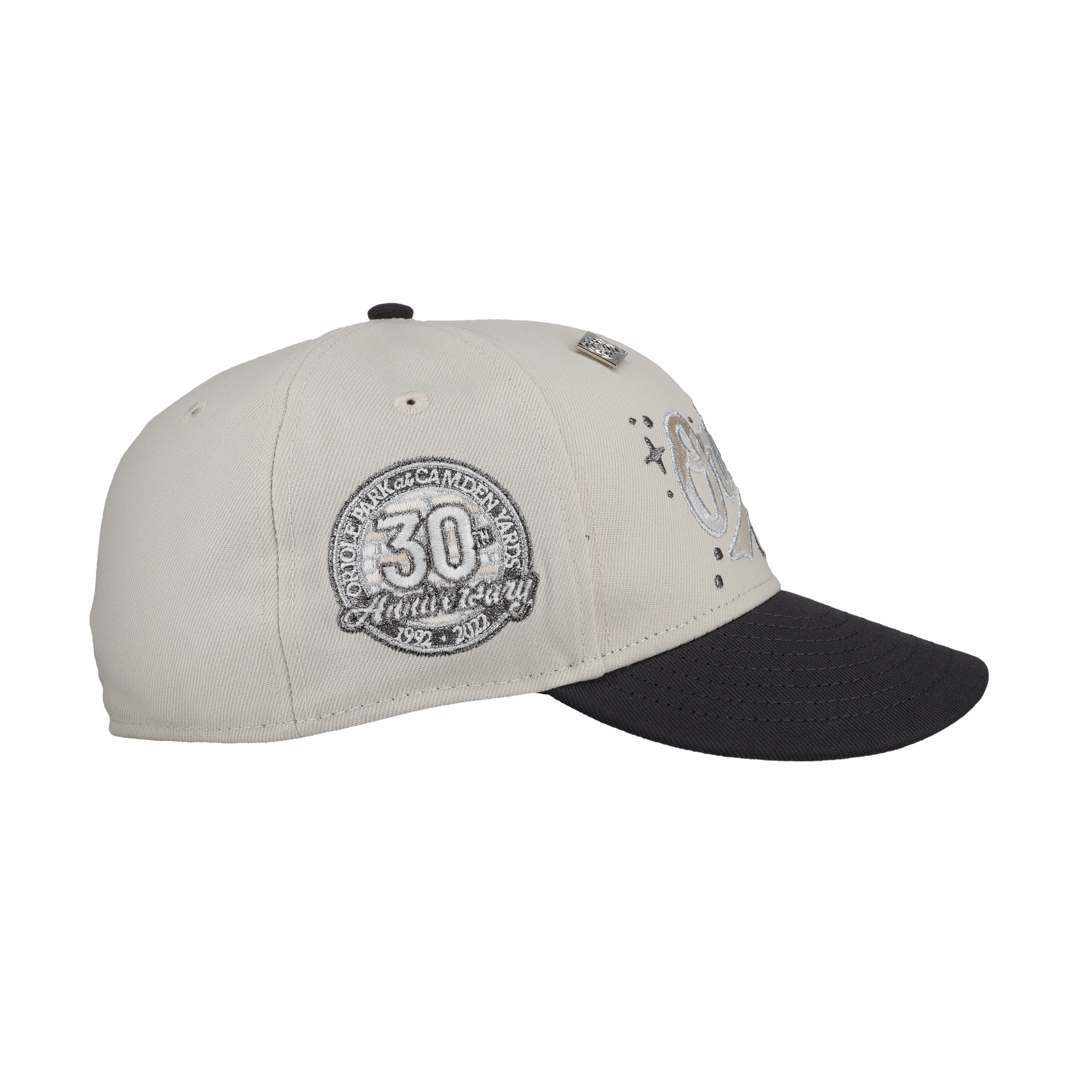 Baltimore Orioles 30th Anniversary Stone Metallic 59Fifty Fitted Hat