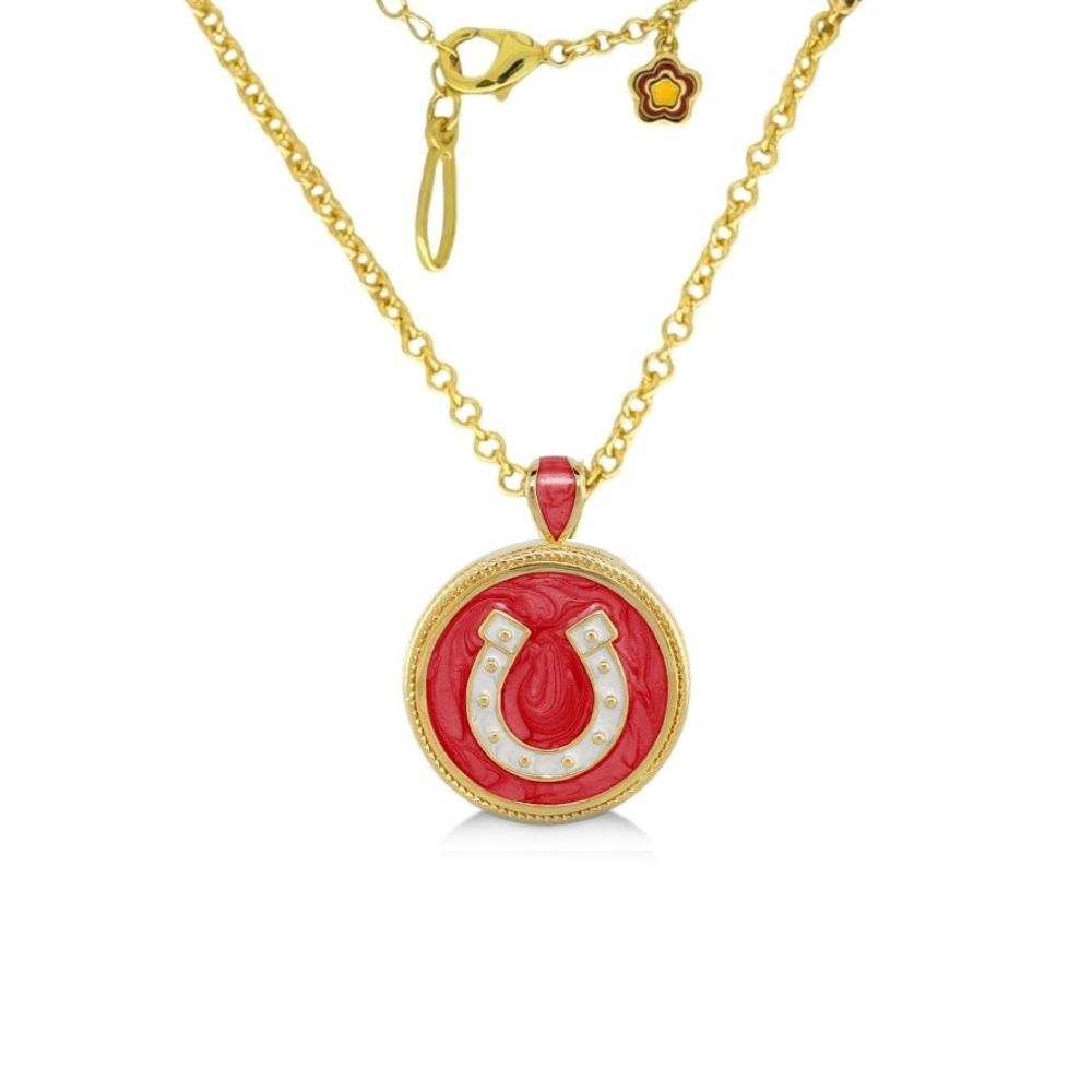 Equestrian Pendant Necklace