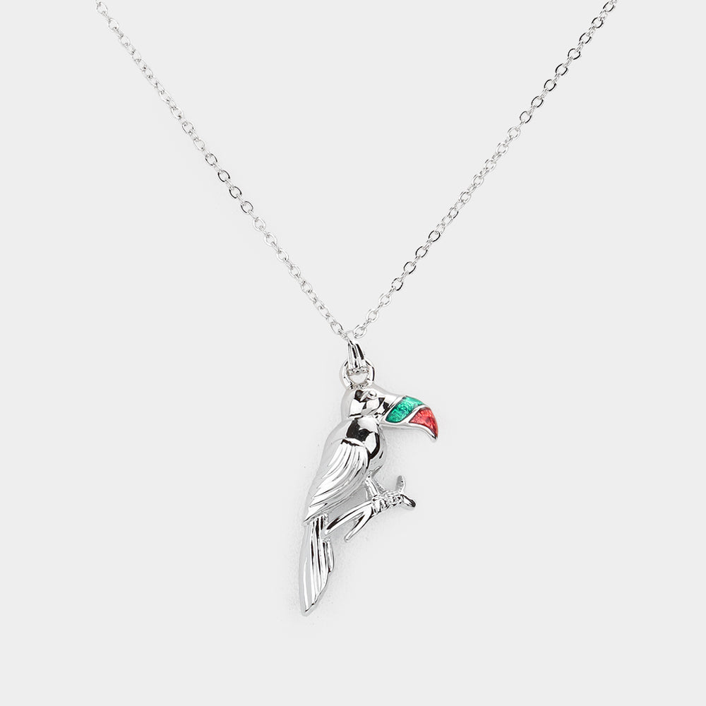 Toucan Pendant Necklace