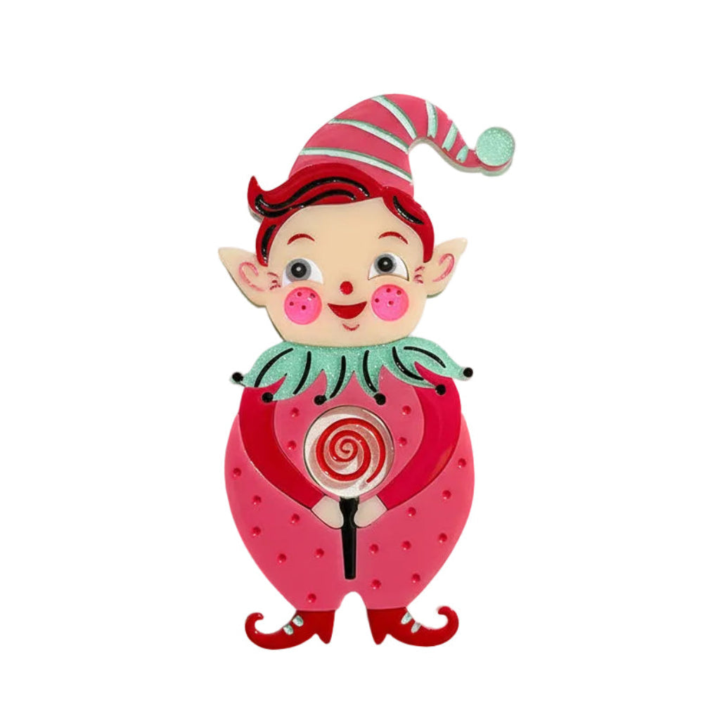 North Pole Apprentice Brooch by Johanna Parker x Lipstick & Chrome