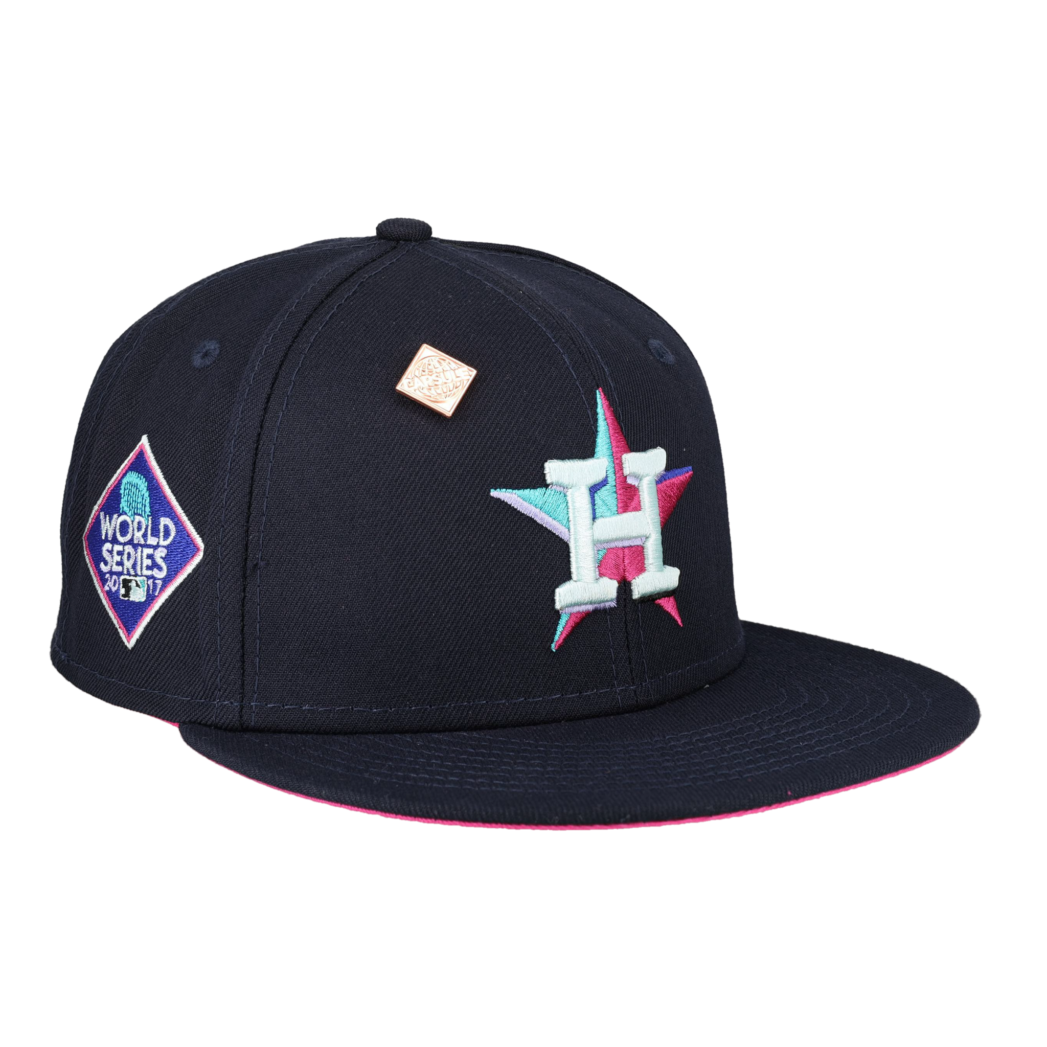 Houston Astros 2017 World Series Polar Lights New Era 59Fifty Fitted Hat