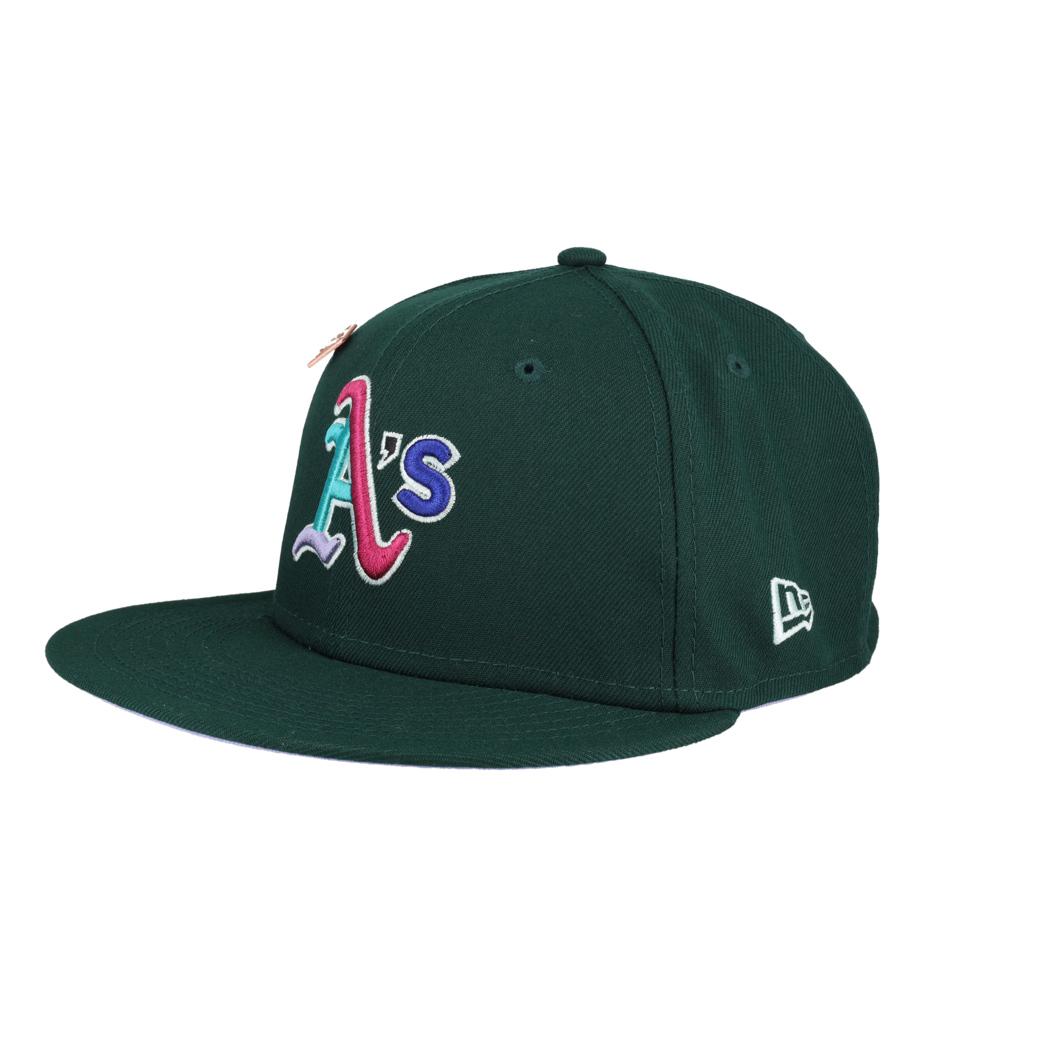 Oakland Athletics 1989 World Series Polar Lights New Era 59Fifty Fitted Hat