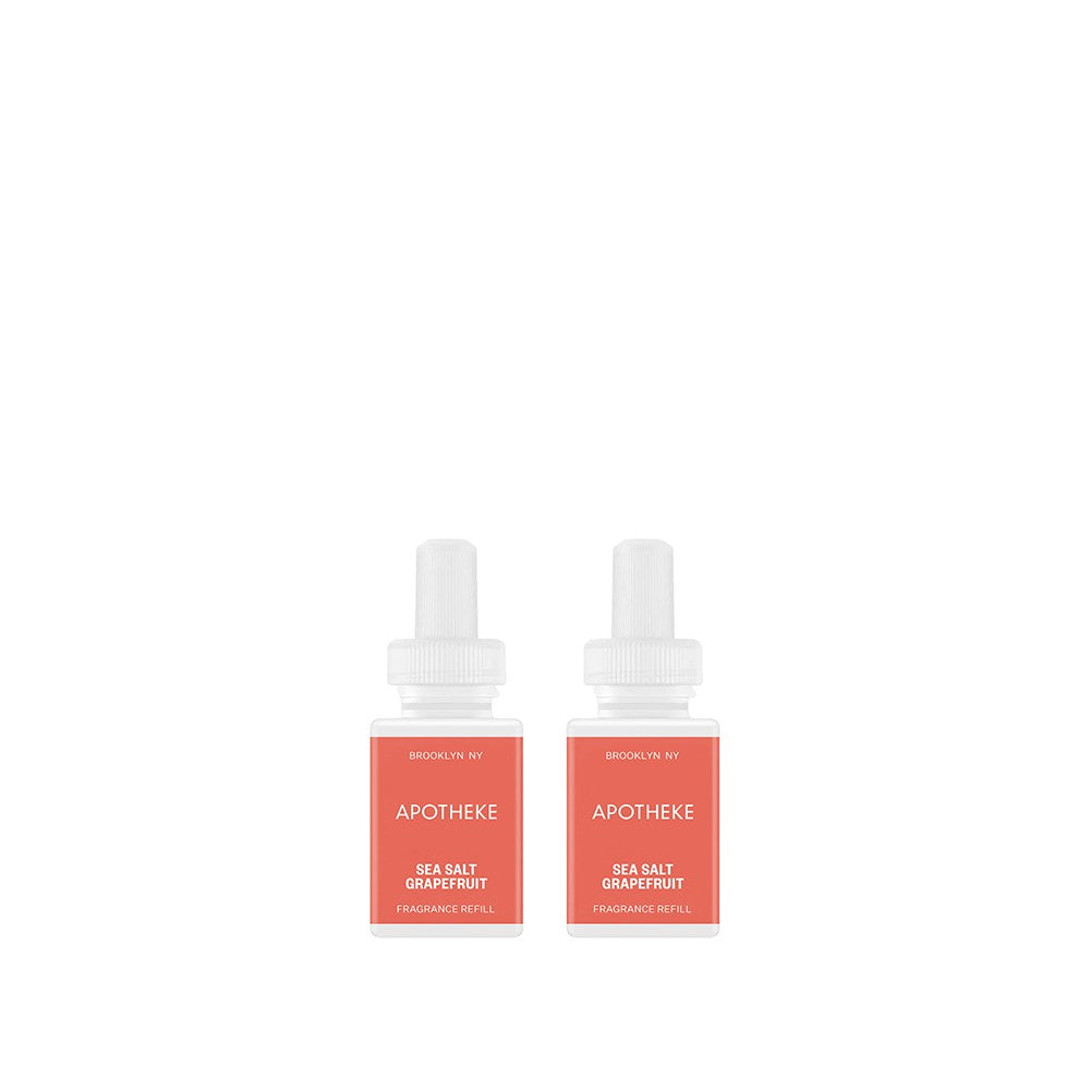 Sea Salt Grapefruit Pura Smart Scent Fragrance Refill, Set of 2