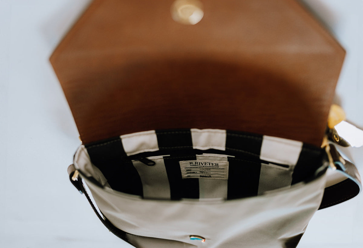 Patton | Fatigue Nylon + Brown Leather