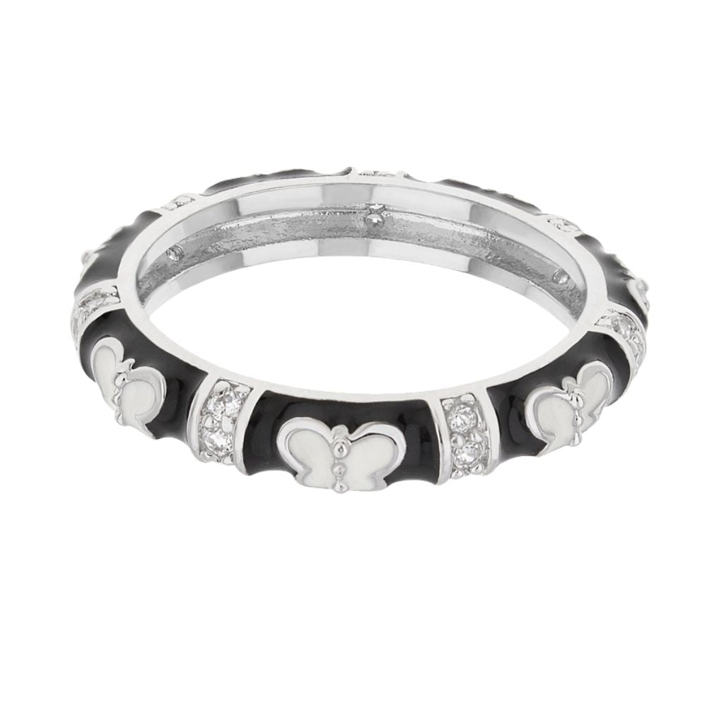 Butterfly World Ring — Slim Band
