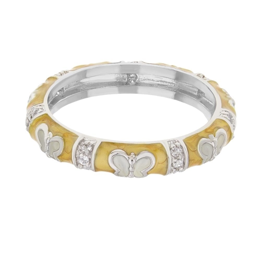 Butterfly World Ring — Slim Band