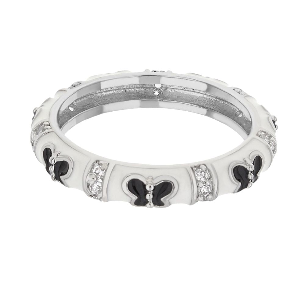 Butterfly World Ring — Slim Band