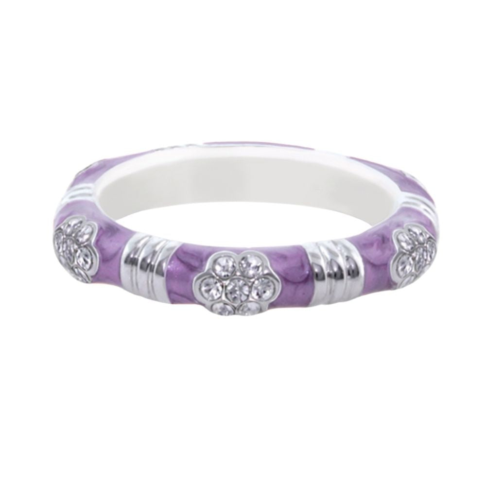 Daisy Love Stackable Ring — Pavé Flower