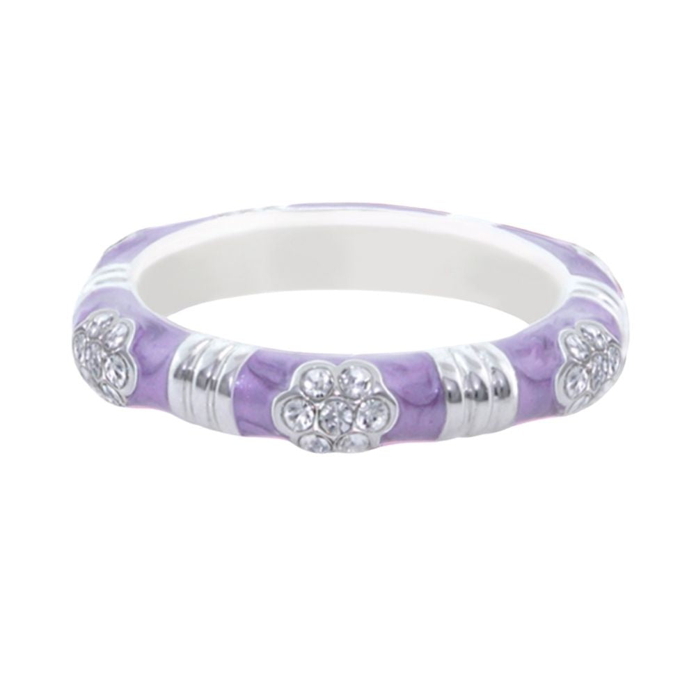 Daisy Love Stackable Ring — Pavé Flower