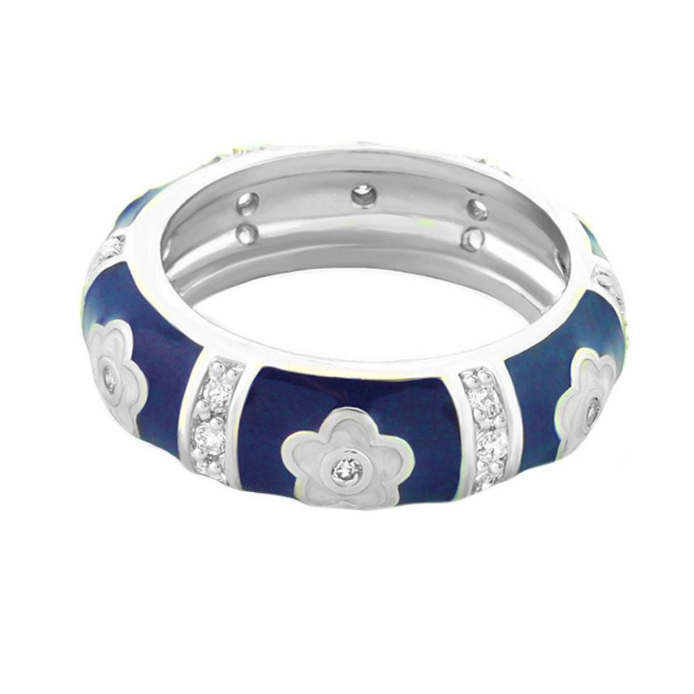Daisy Love Stackable Ring — Domed Flower