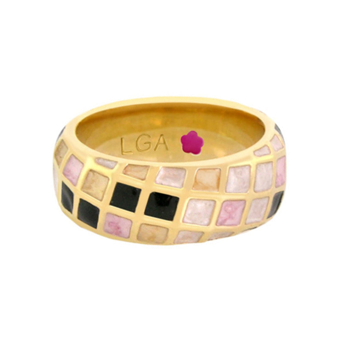 Checker Chic ring