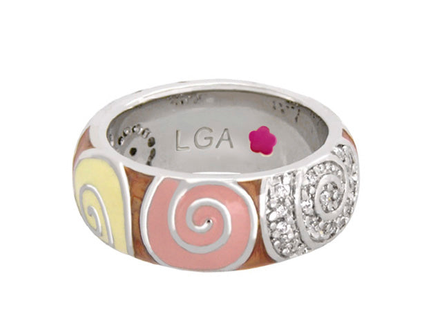 Signature Swirl Stackable Ring