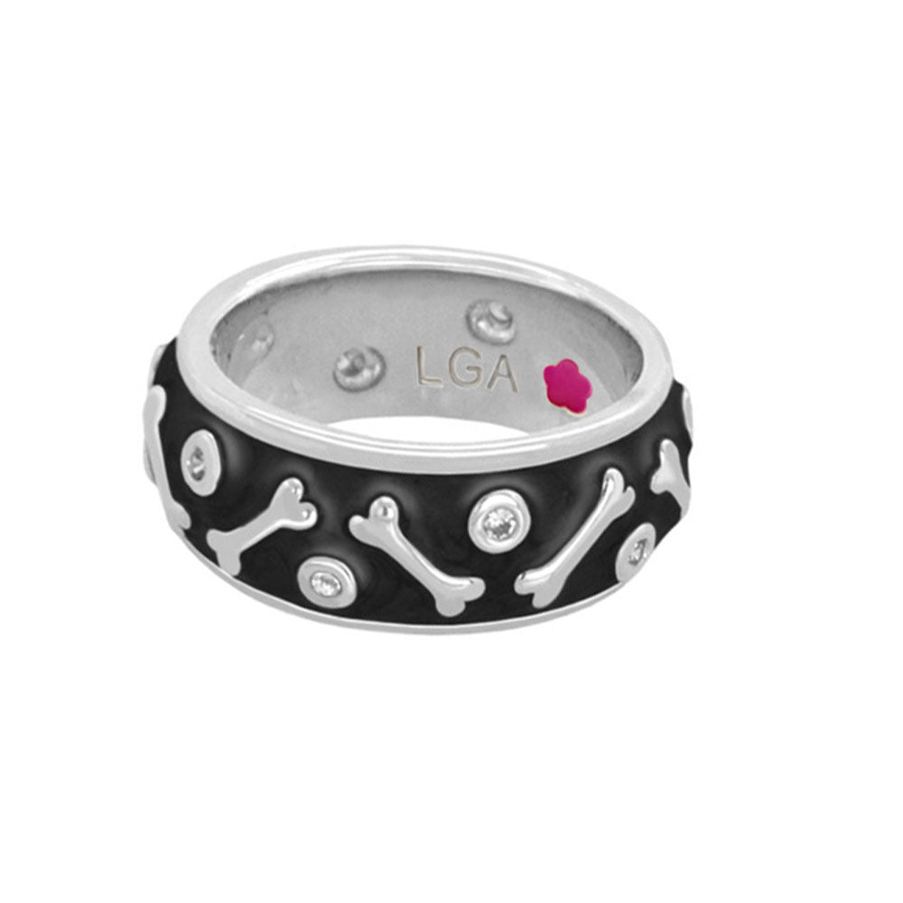 Animal Paradise Ring — Dog Bone Band