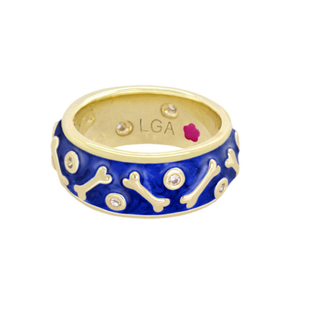 Animal Paradise Ring — Dog Bone Band