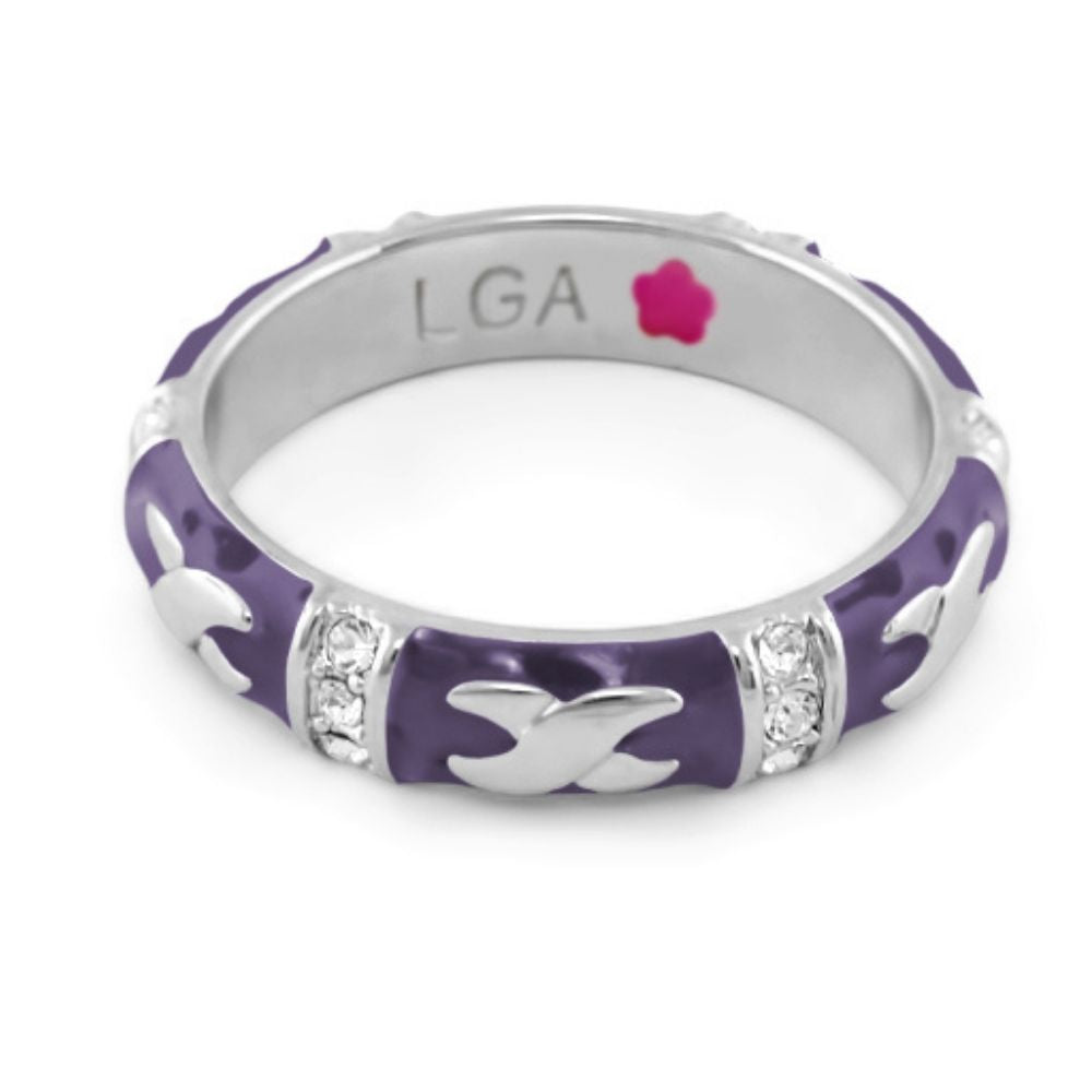 Elegant Hugs Stackable Ring