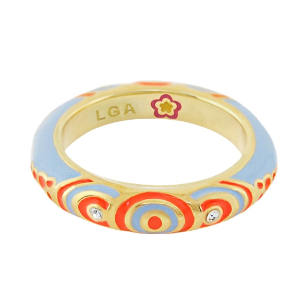 Petit Gateau Stackable Ring — Concentric Circles