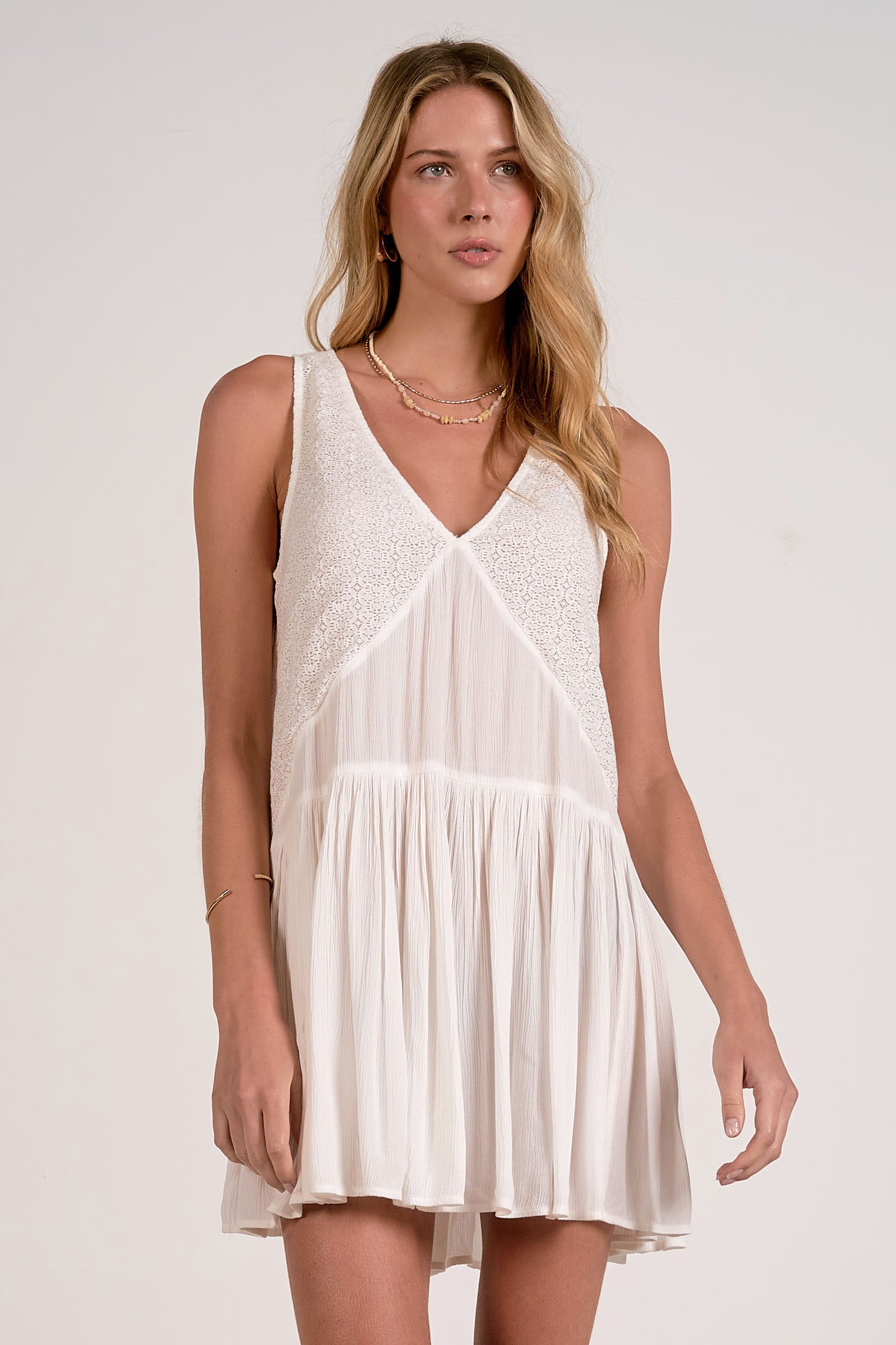 Rowan Dress Off White