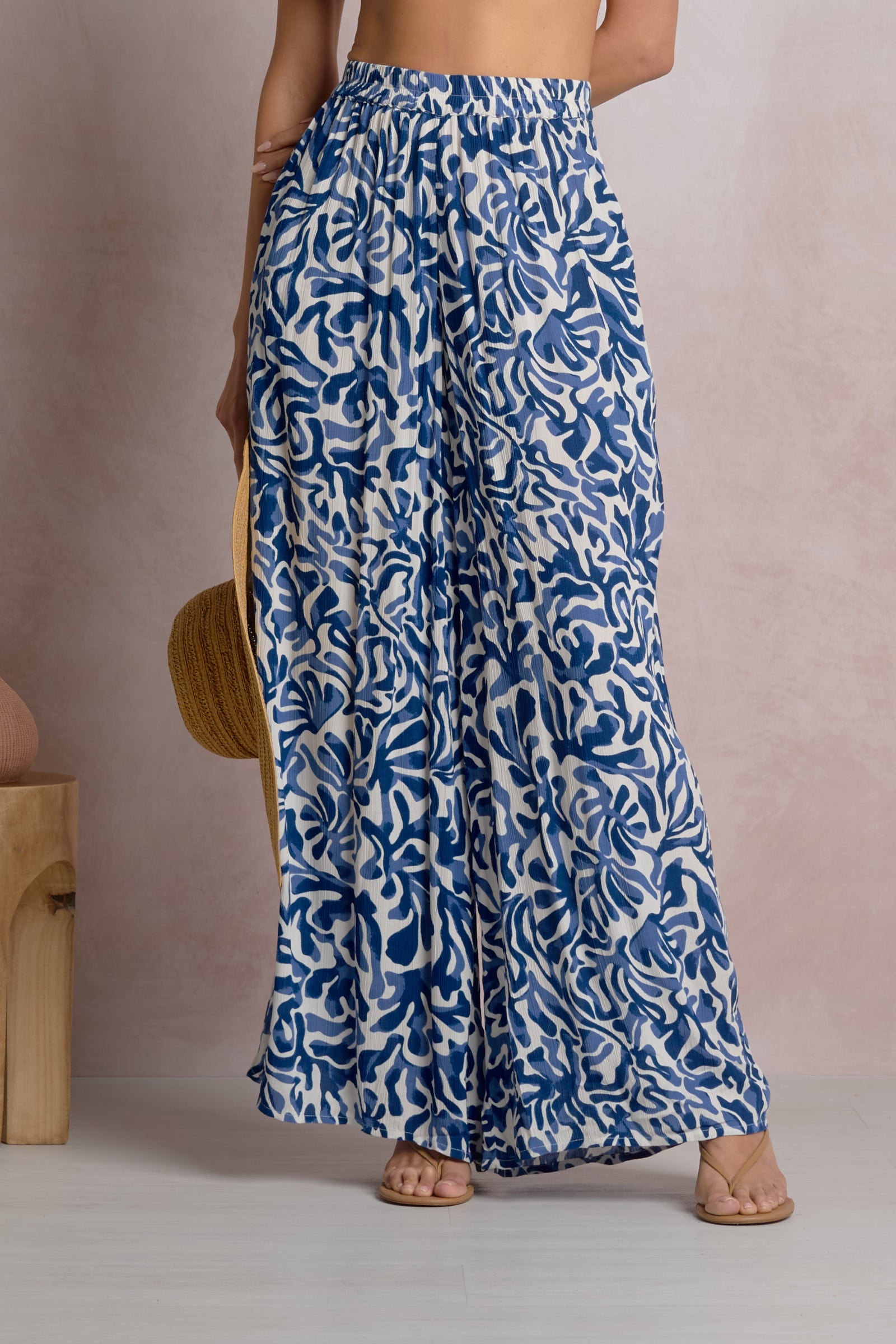 Cici Pant Blue Coraline