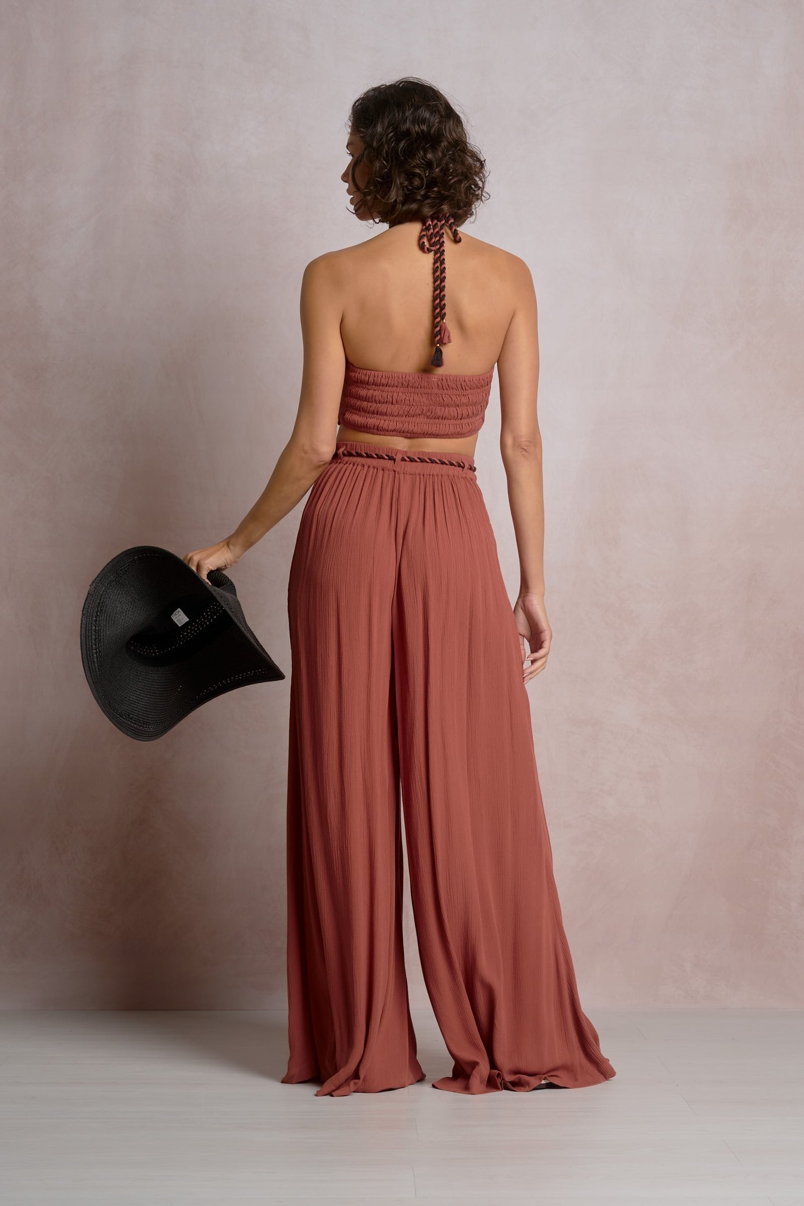 Raia Pant Dark Cayenne