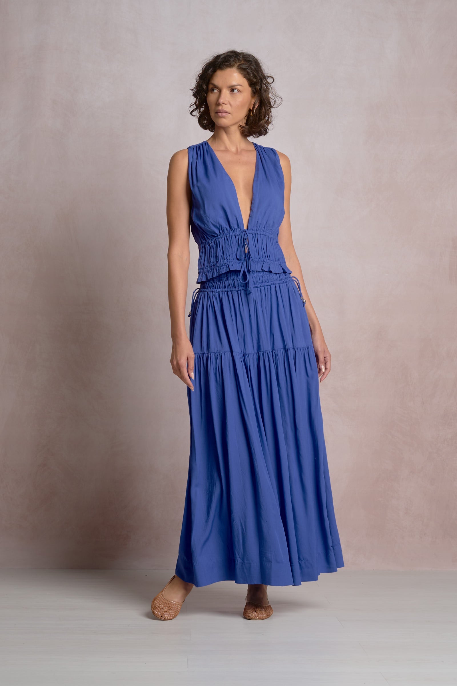 Riri Top Sapphire Blue
