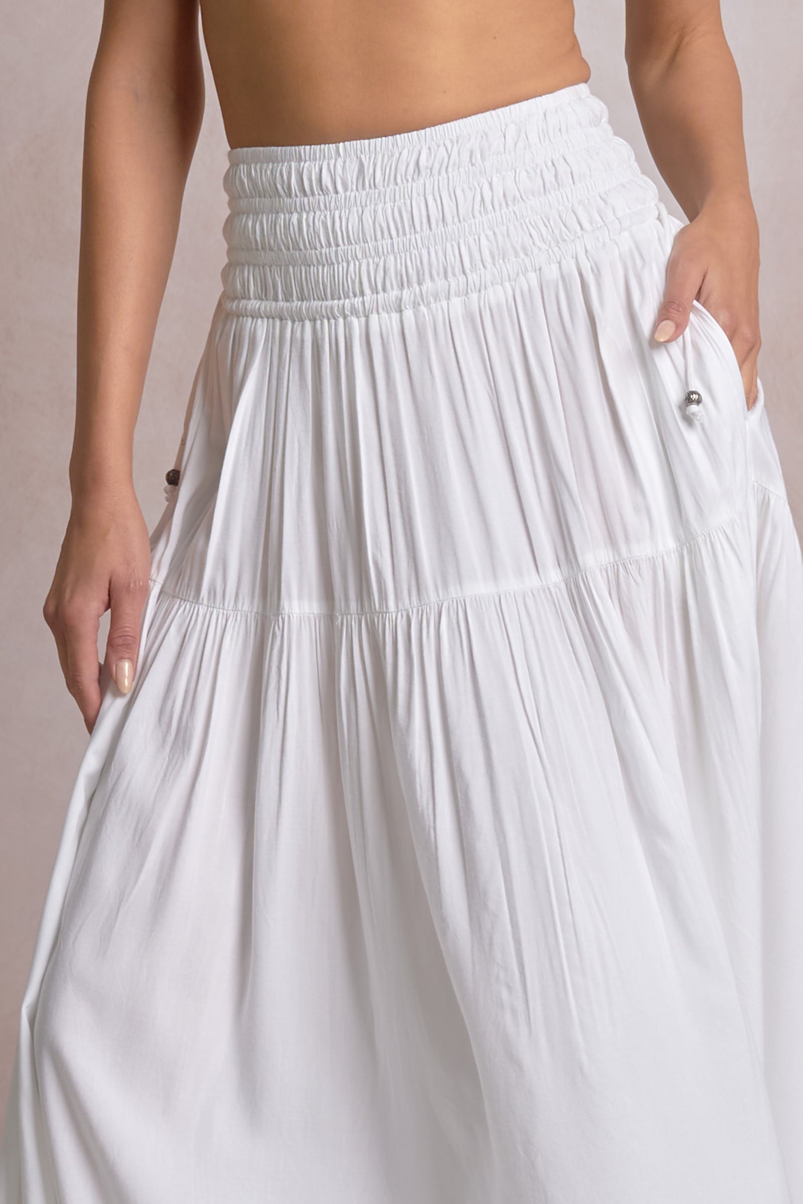 Rory Skirt White