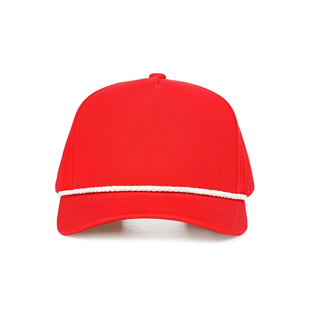 C.C Solid with Rope Point Plain Trucker Cap