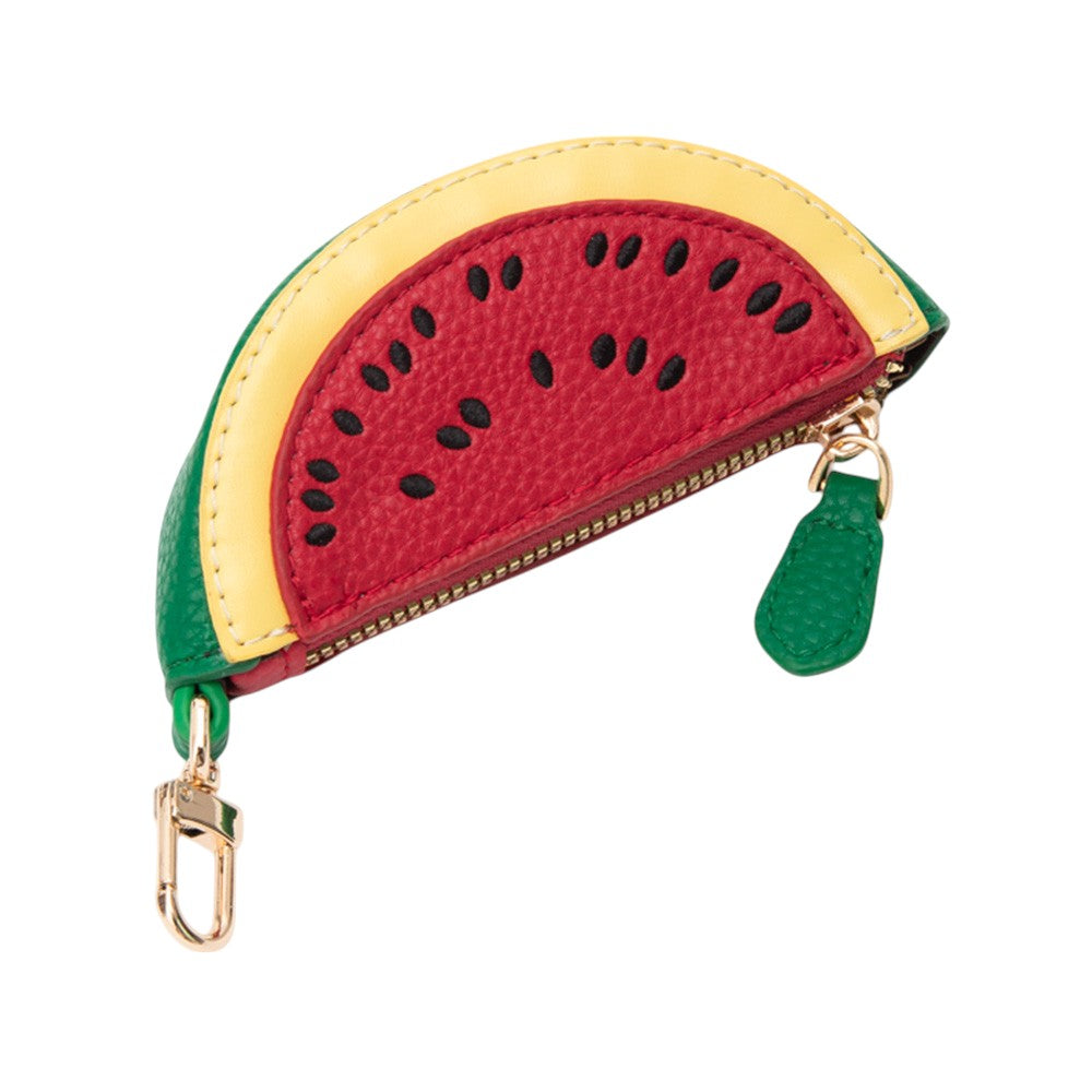 Faux Leather Watermelon Bag Charm