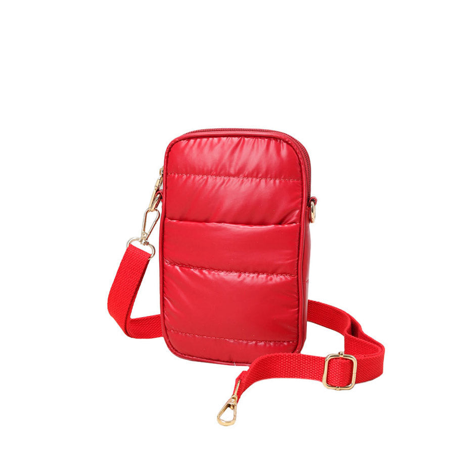 Puffer Rectangle Crossbody Bag