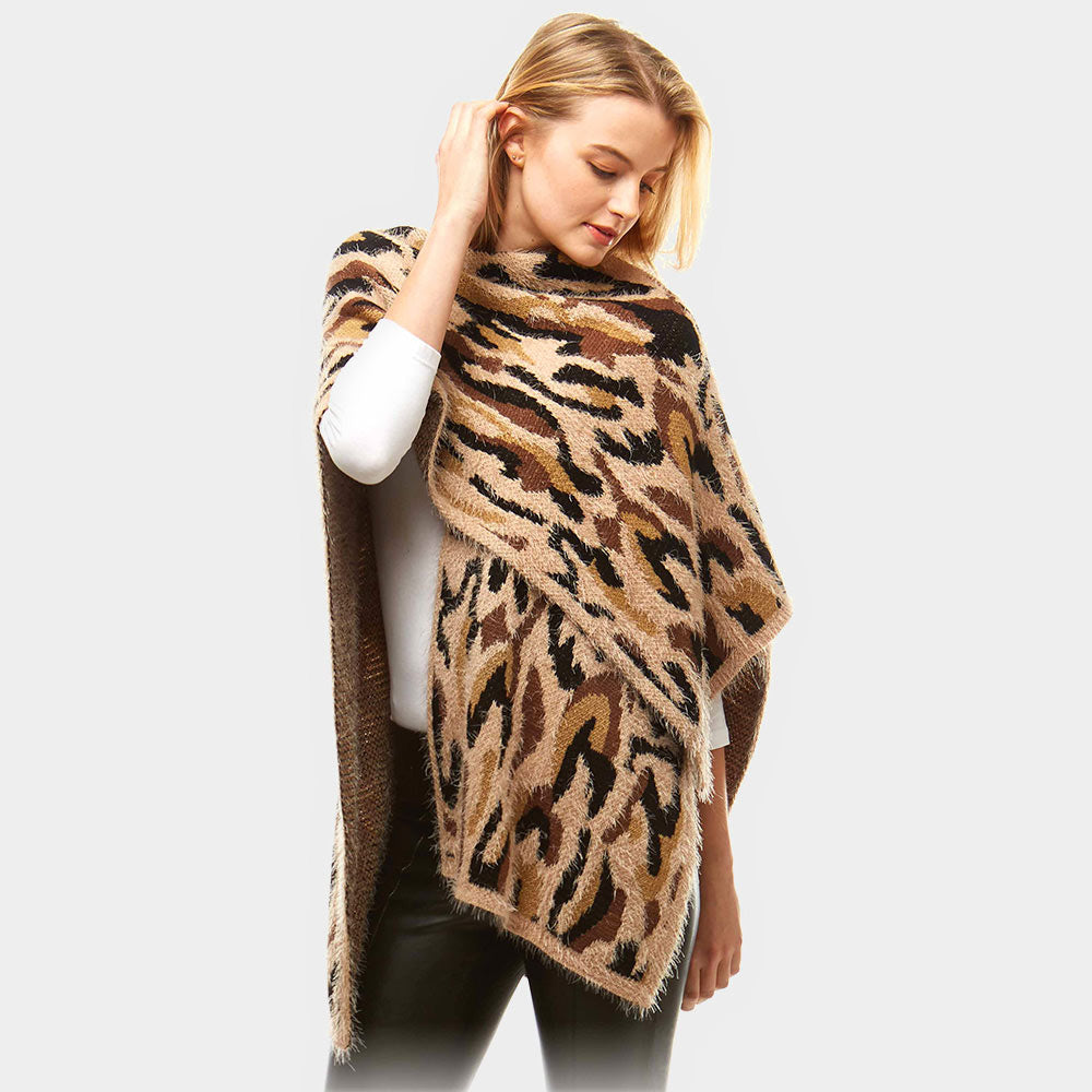 Fuzzy Camo Vest