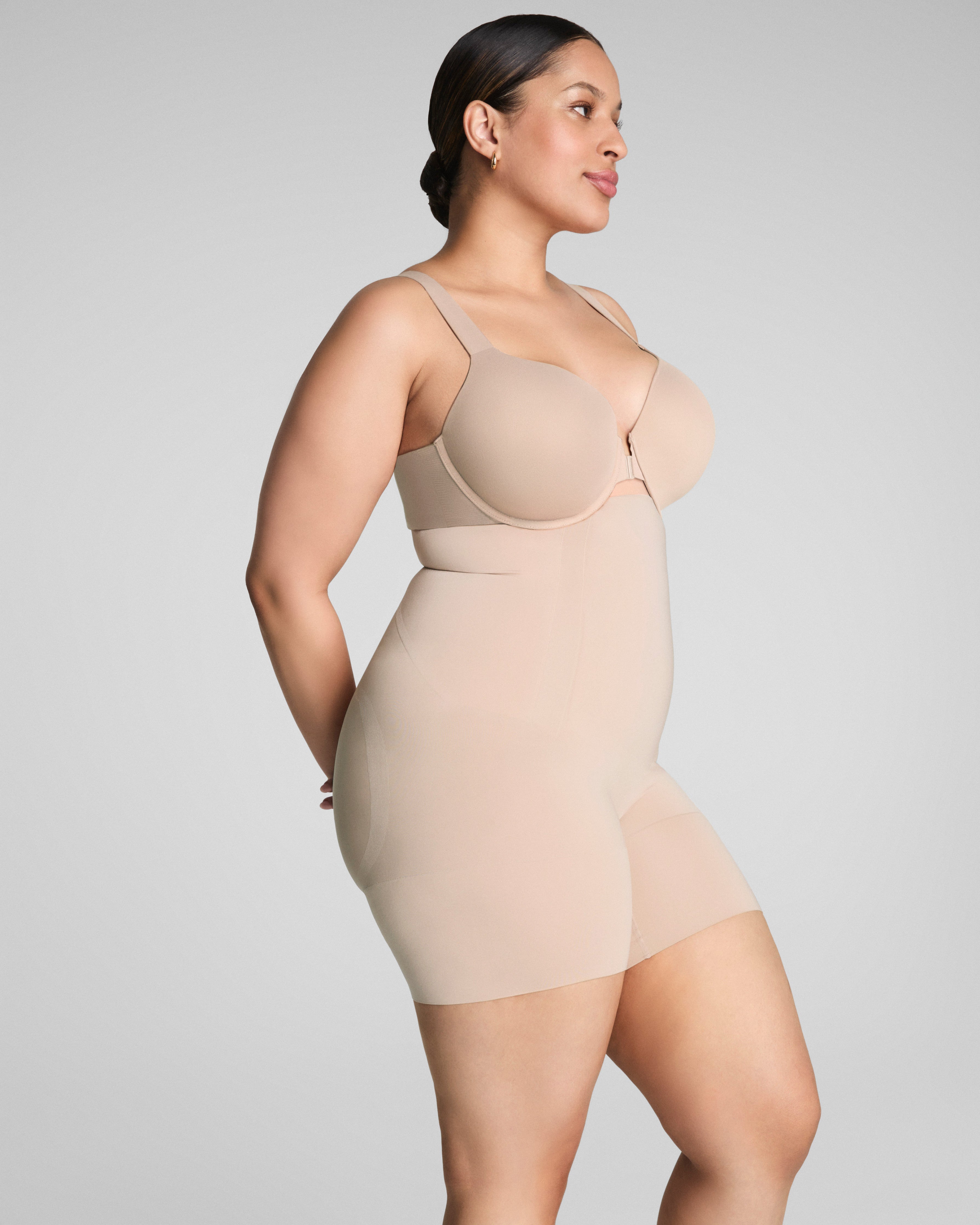 SPANXsculpt™ OnCore High-Waisted Mid-Thigh Short | Soft Nude