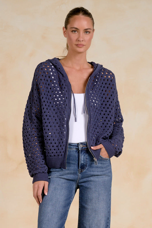 Ava Hoodie Cardigan
